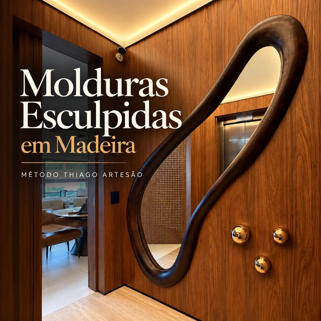 Capa de Molduras Esculpidas - Método Thiago( Artesão) Cassiano